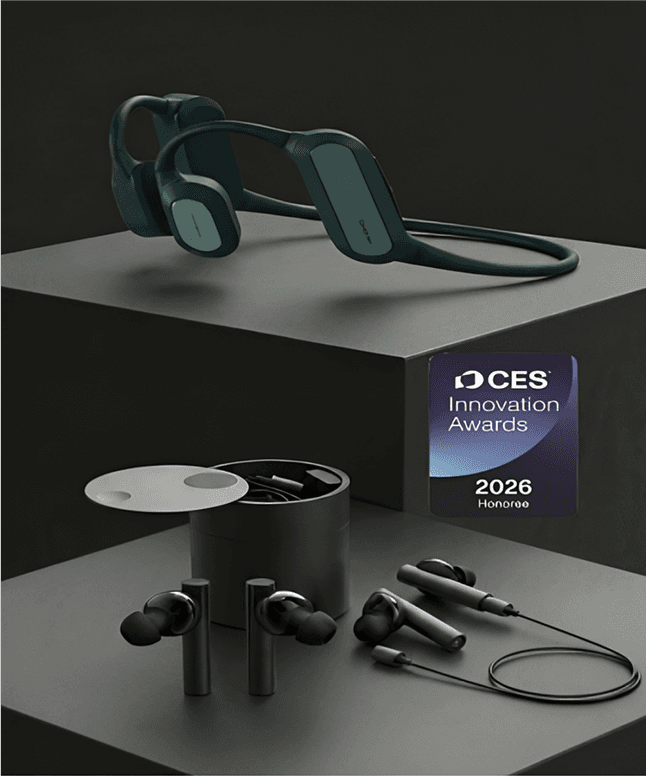 Winner of the 2026 CES Innovation Award, Presenting the Future of Earphone Technology